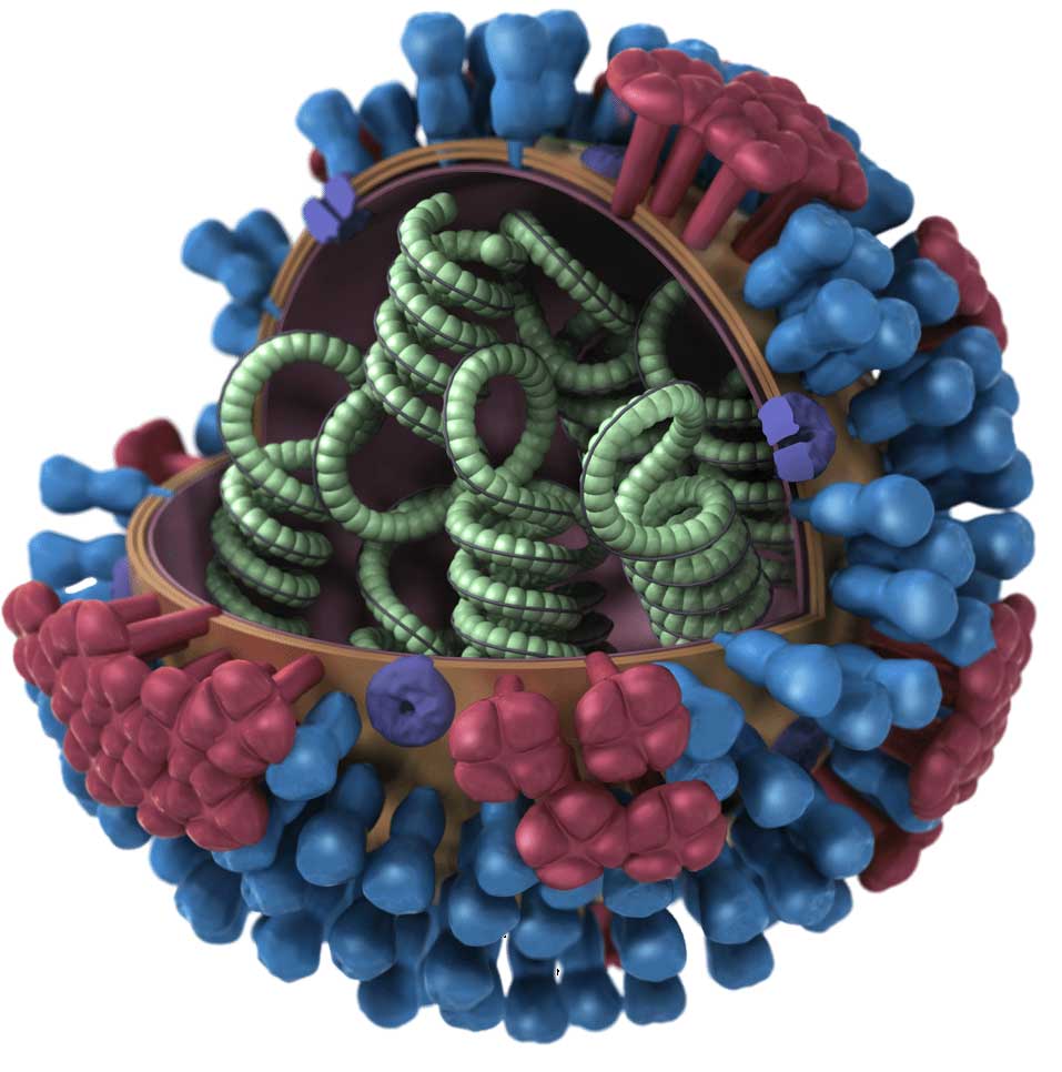 inwerktijd desinfectiemiddel bij virussen